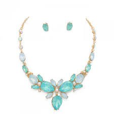 mint opal necklace - Google Search