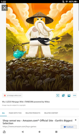Lego ninjago master wu