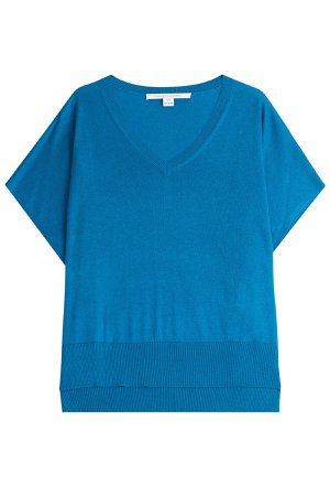 Knitted Silk Top with Cashmere Gr. M/L