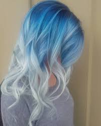 baby blue hair - Google Search