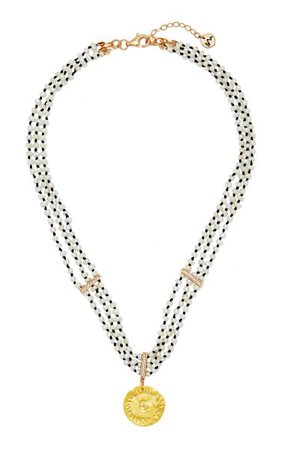 Nash 18k Gold-Plated Pearl Necklace By Maison Irem | Moda Operandi
