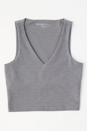 Beyond Yoga Go To Ribbed Cropped Tank Top | Urban Outfitters