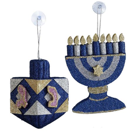 Glitter Hanukkah Hangings