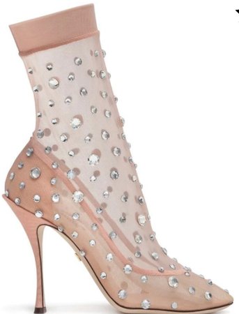Light pink Pearl covered heels