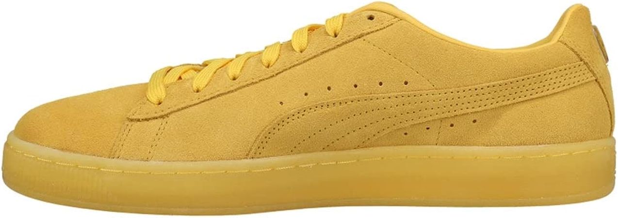 Amazon.com | PUMA Mens Gummy Bear X Suede Classic Lace Up Sneakers Shoes Casual - Yellow | Shoes