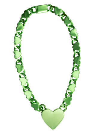 Giant Heart Necklace – NATASHA ZINKO