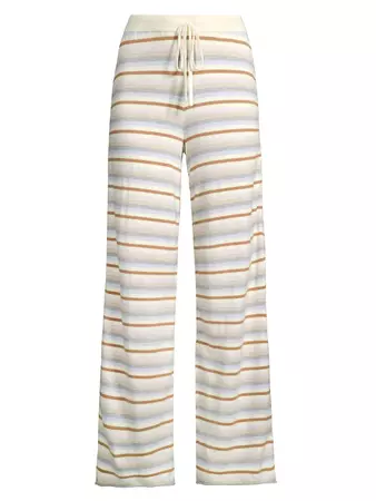 Shop Skin Mindi Striped Pajama Pants | Saks Fifth Avenue