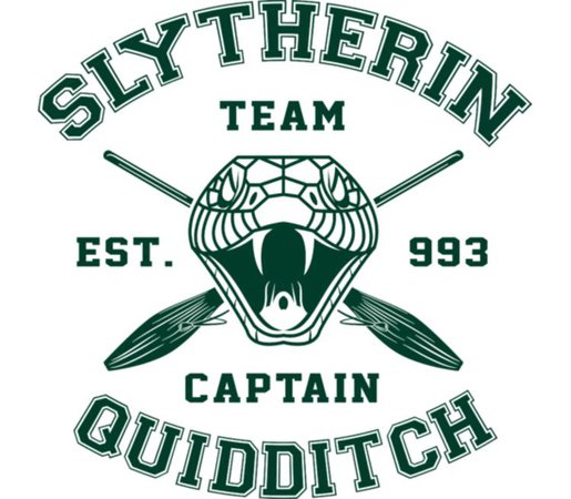 Slytherin Quidditch Team слюнявчик (цвет: белый + синий) | Все футболки интернет магазин футболок. Дизайнерские футболки, футболки The Mountain, Yakuza, Liquid Blue