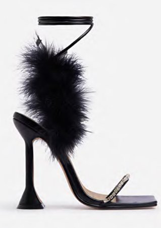 fur heels