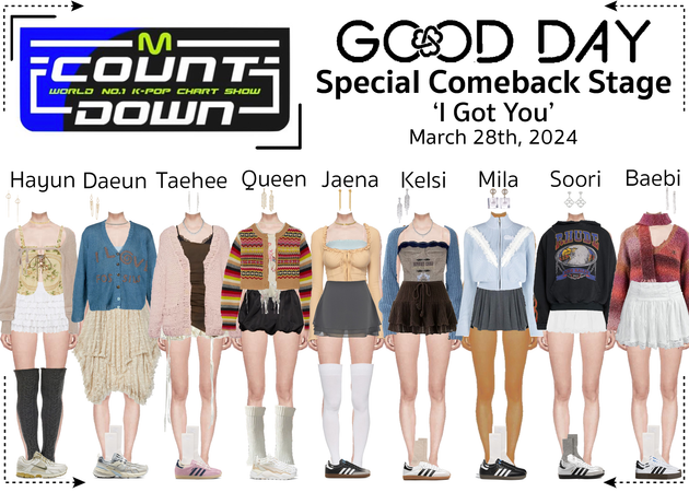 GOOD DAY - MCountdown - Special Comeback Stage