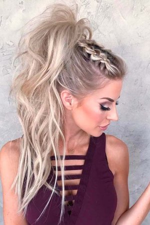 21 Cute Ponytail Styles To Look Pretty | Makeup | Long hair styles, Hair, Ponytail hairstyles