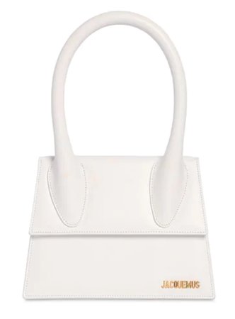 white Jacquemus bag