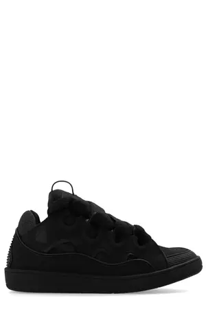 Lanvin Curb Lace-Up Sneakers – Cettire