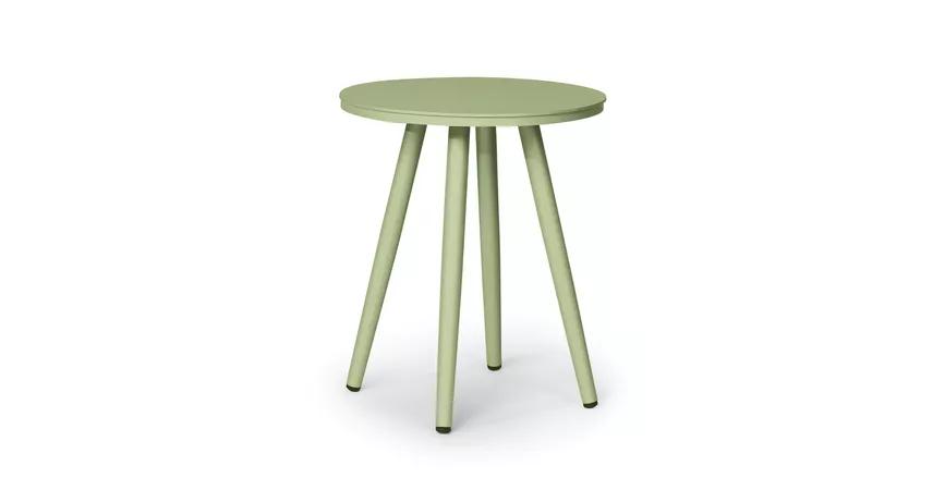 Halden Fern Green 16" Round Side Table | Article
