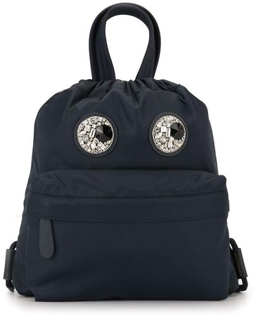 Crystal Eyes mini drawstring backpack