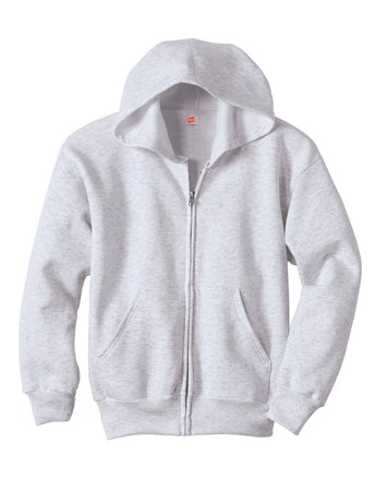 Hanes EcoSmart Full-Zip Kids' Hoodie Sweatshirt | HP480