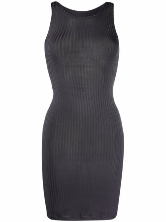 Styland ribbed bodycon dress