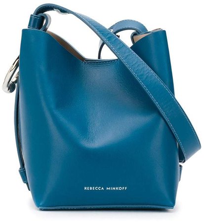 Kate mini bucket bag blue