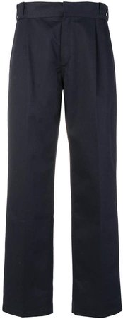 structured high waisted trousers