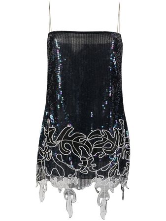 Dsquared2 bead-embellished Sequin Minidress - Farfetch
