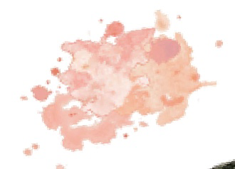 pink splatter paint
