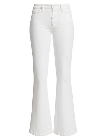 Paige Jeans Genevieve High-Rise Flare Jeans