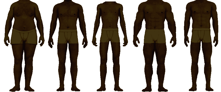 Dark Skin Male Body 1 (Heavenscent edit)