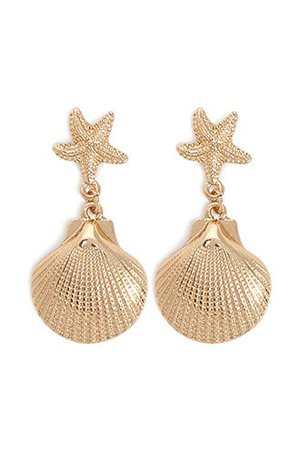 Seashell Starfish Earrings | Forever 21