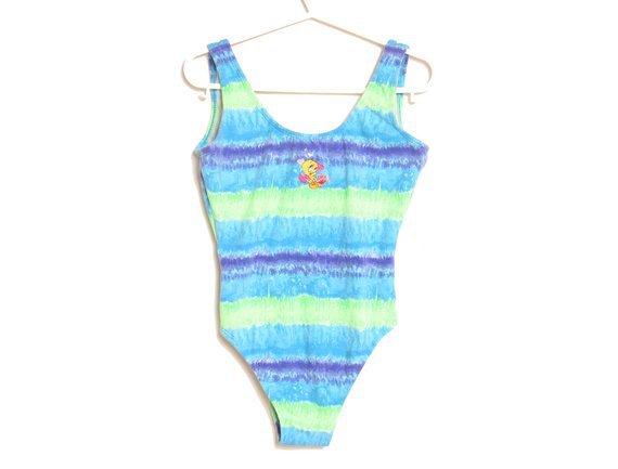 Tweety Bird Swimsuit OnePiece Swimsuit 90s One Piece | Etsy