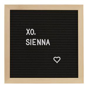 Square Letter board & Accessories - Message Board | xo, Sienna – xo,Sienna
