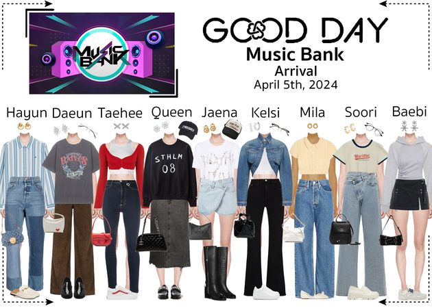GOOD DAY - Music Bank Arrival