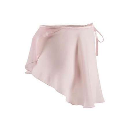 pink chiffon ballet wrap skirt