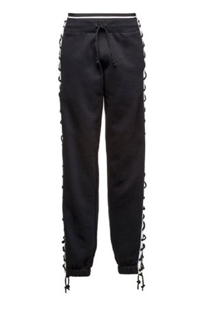 Fenty by Puma Lace Up Sweat Pant in Black & White - Pesquisa Google
