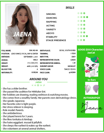 Taehee 2024 Profile