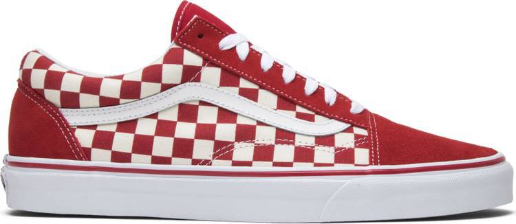Old Skool 'Red Checkerboard' - Vans - VN0A38G1P0T | GOAT