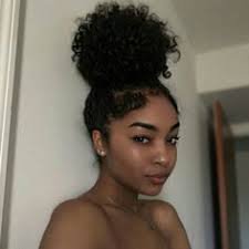half updo hairstyles black girl - Google Search