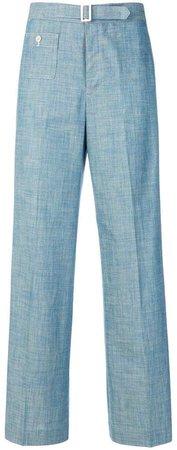chambray trousers