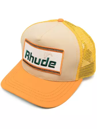 Rhude logo-patch Trucker Hat - Farfetch
