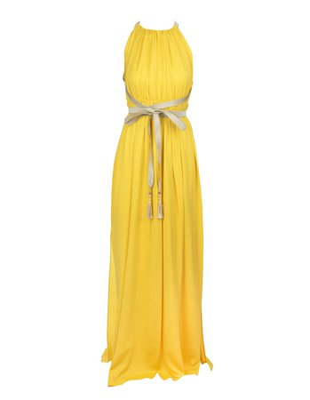 Yellow Orde Long Dress