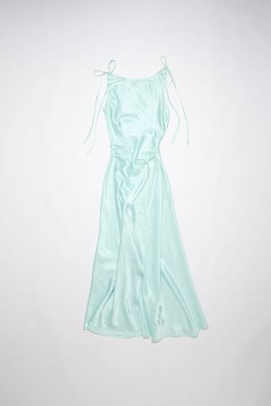 Acne Studios Mint Green Wrap Dress