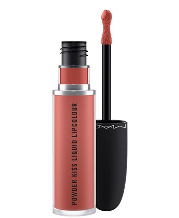 lipstick MAC Powder Kiss Liquid Lipcolour Mull It Over & Reviews - Makeup - Beauty - Macy's