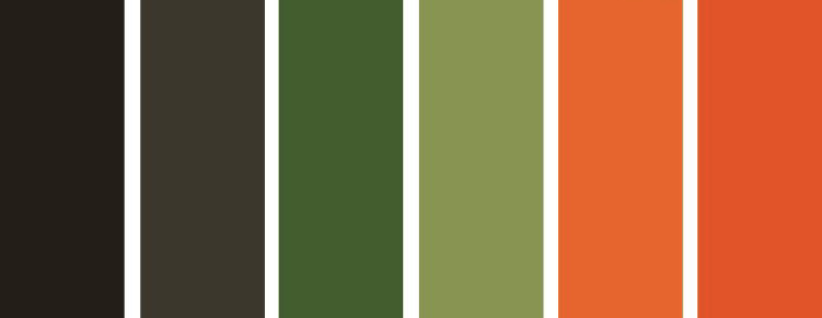 green orange