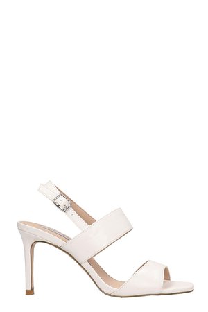 Steve Madden White Leather Sandals Sneakers