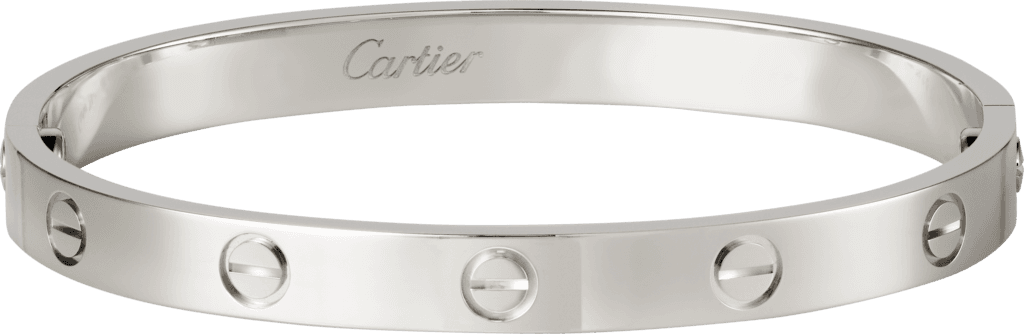 CRB6035417 - Bracelet LOVE - Or gris - Cartier