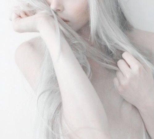 (313) Pinterest white hair