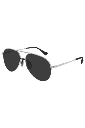 Aviator Sunglasses - Silver – Marissa Collections
