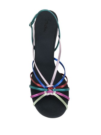 The Row Odeon 100mm Sandals - Farfetch