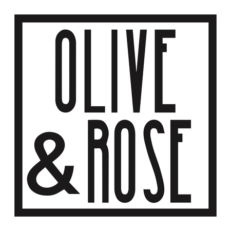 olive and rose text