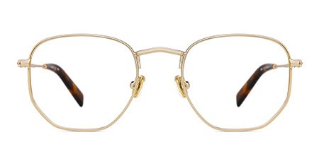 Henk eyeglasses in Gold Color | Optical | TIJN Eyewear – Shop Prescription Eyeglasses & Blue Light Filter Glasses Online