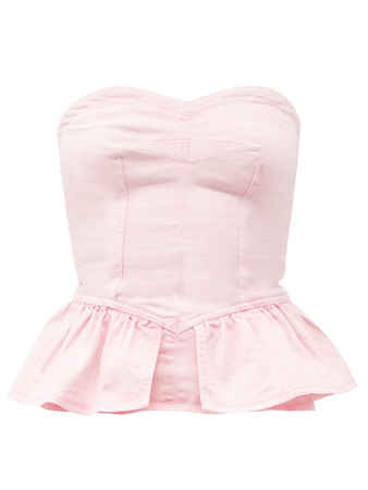 baby pink corset